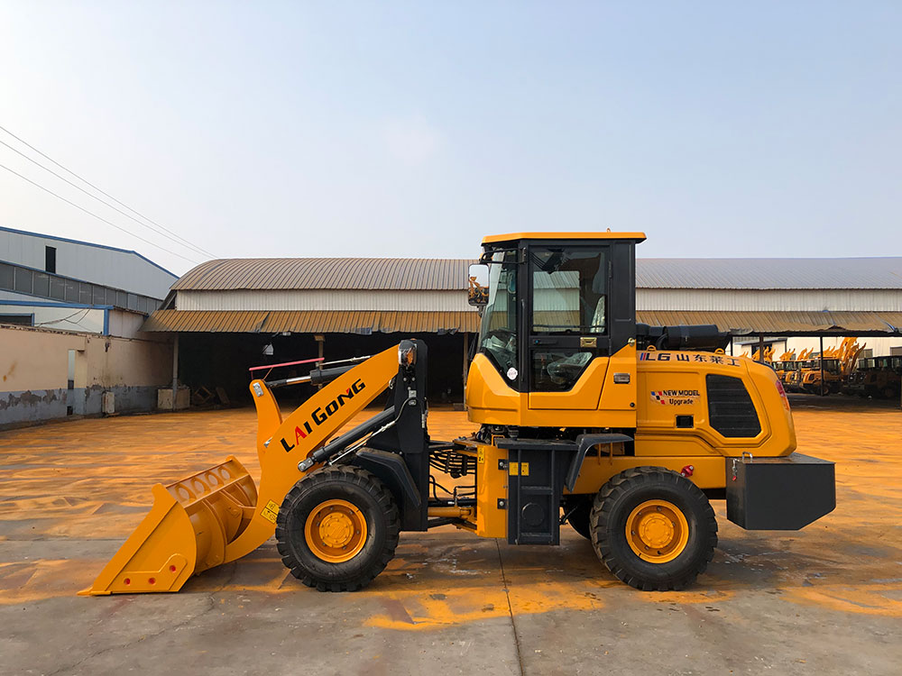 LG928 1.6Ton Machine Mini Articulated Wheel Loader With Snow Plow